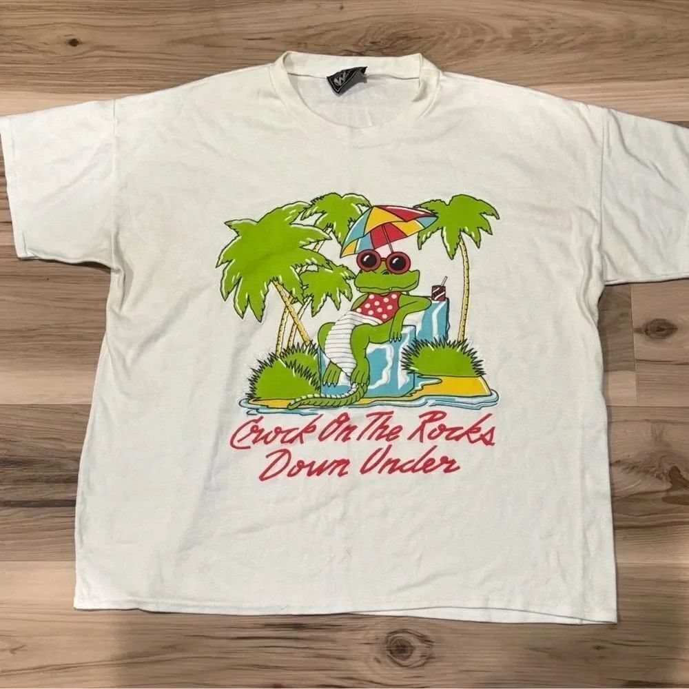 Vintage West Street Westside Croc Graphic Tee Shirt Men’s Large